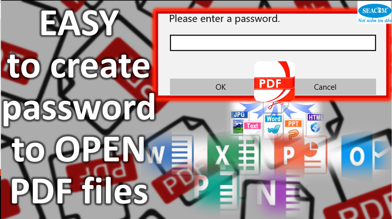 Hướng dẫn tạo mật khẩu cho File PDF 